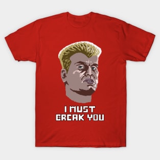 8-Bit 80's - Drago T-Shirt